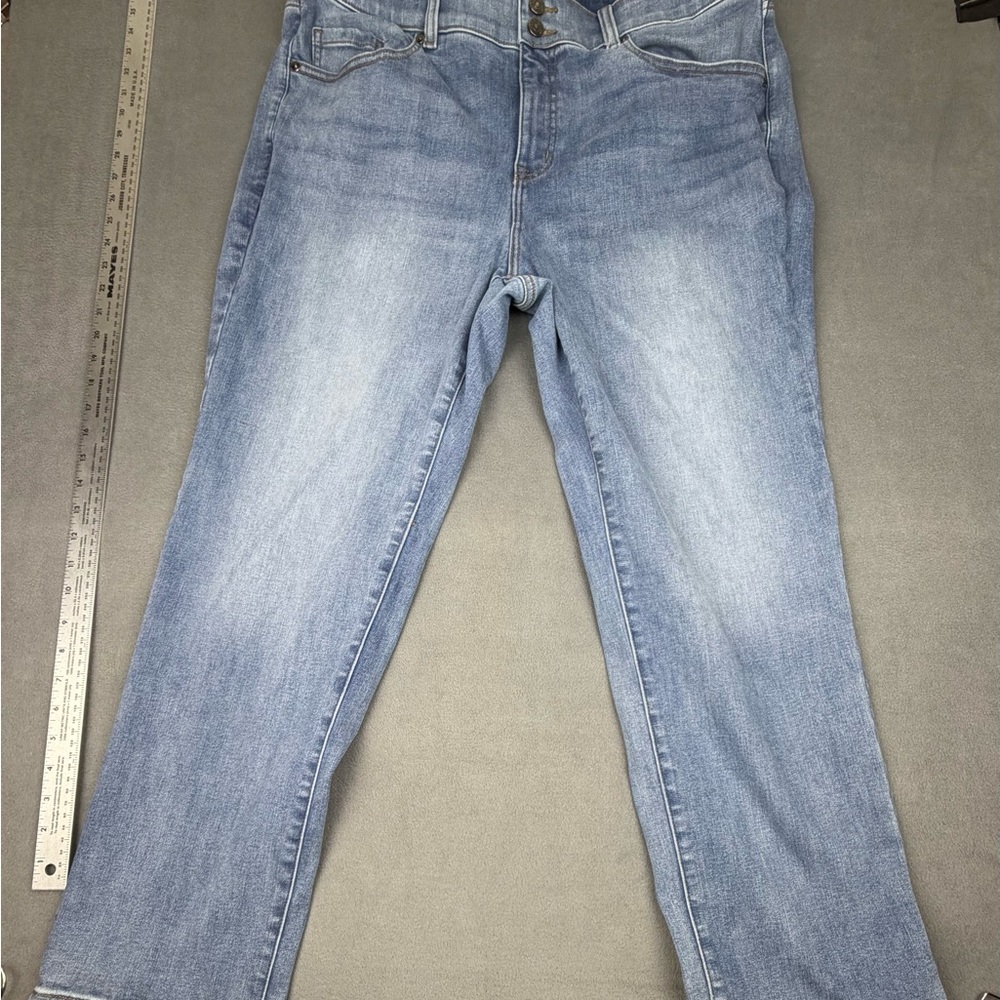 Lane Bryant Light Blue Straight Leg Jeans